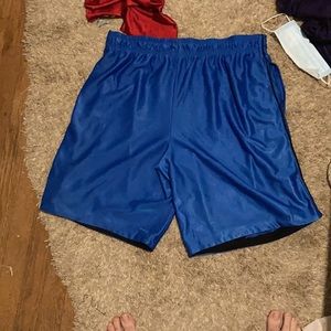 blue dazzle shorts
